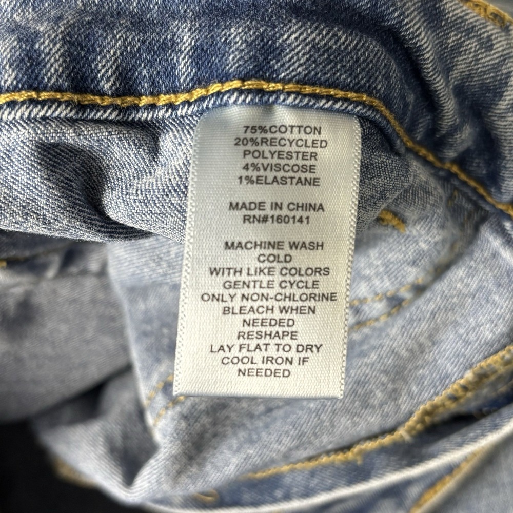 Frye Women's High Rise Wide Leg Flare Jeans Medium Wash Blue Denim Size 30 - Picture 9 of 16